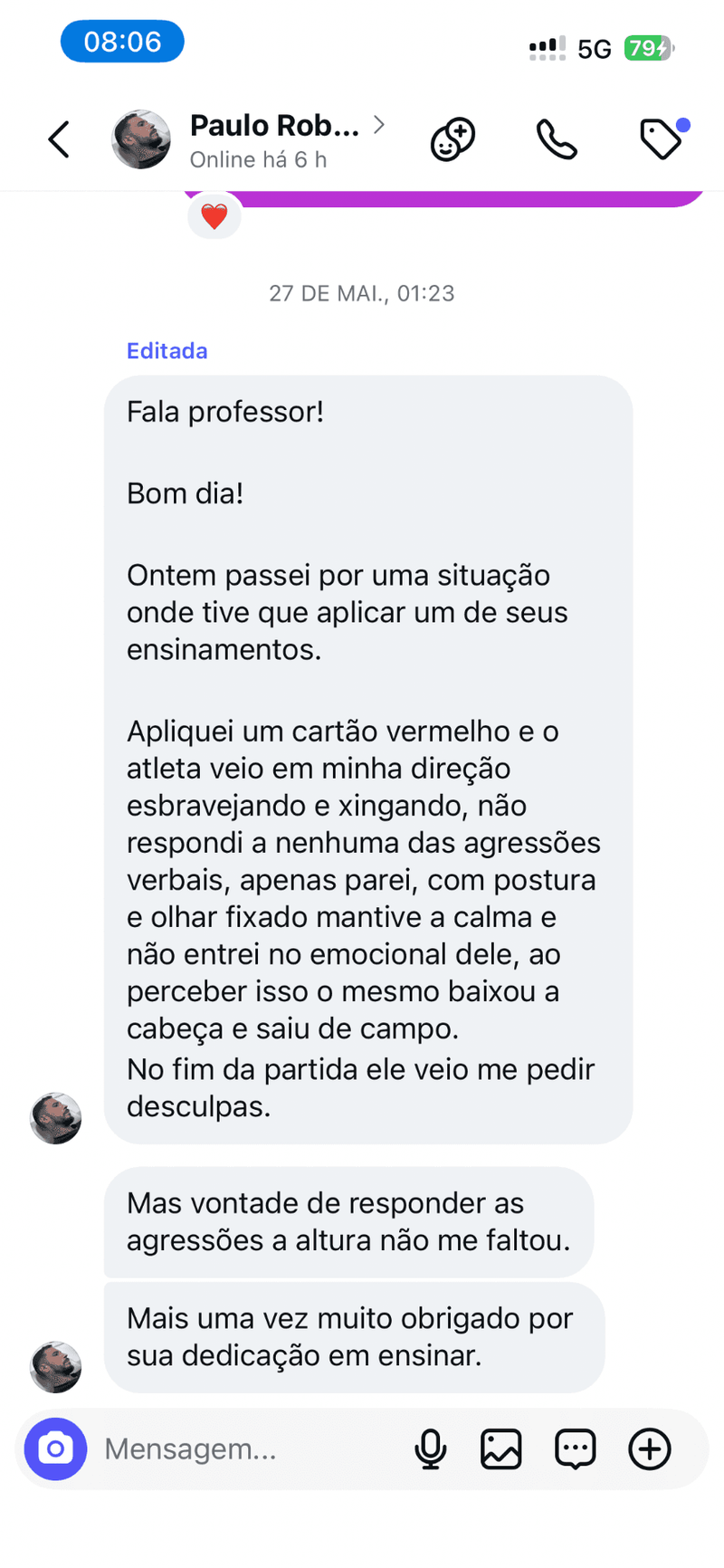 Depoimento real de quem aplicou o Protocolo