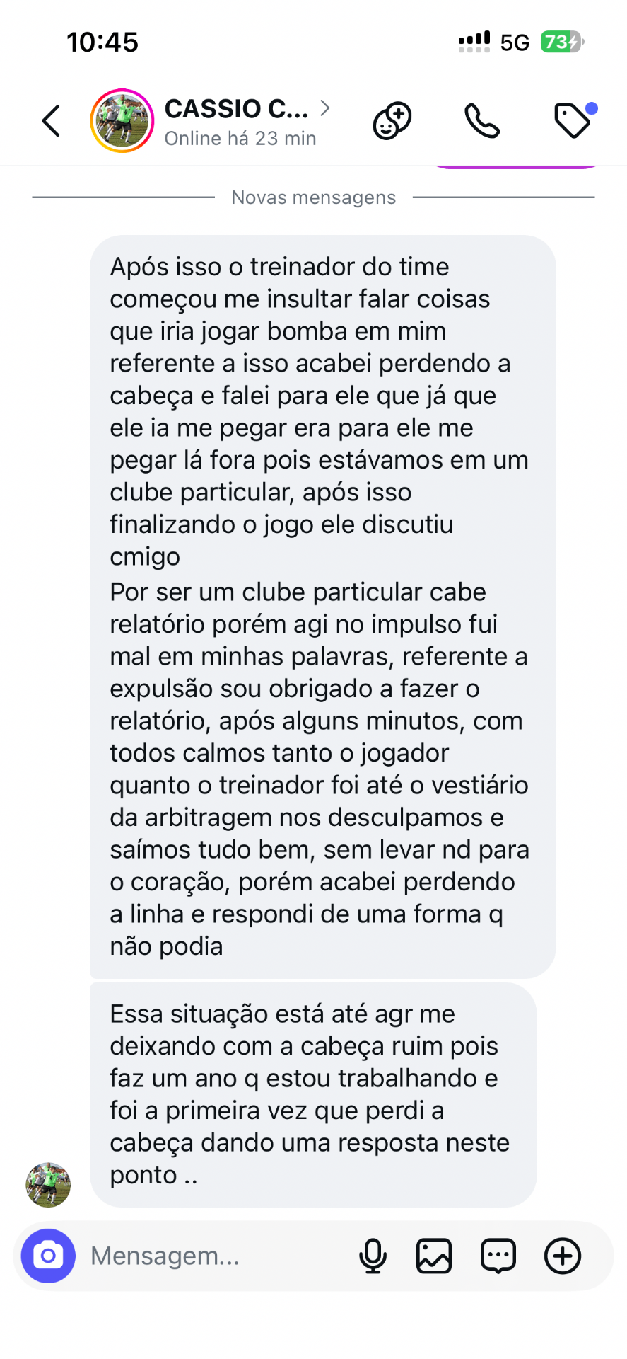 Depoimento real de quem aplicou o protocolo