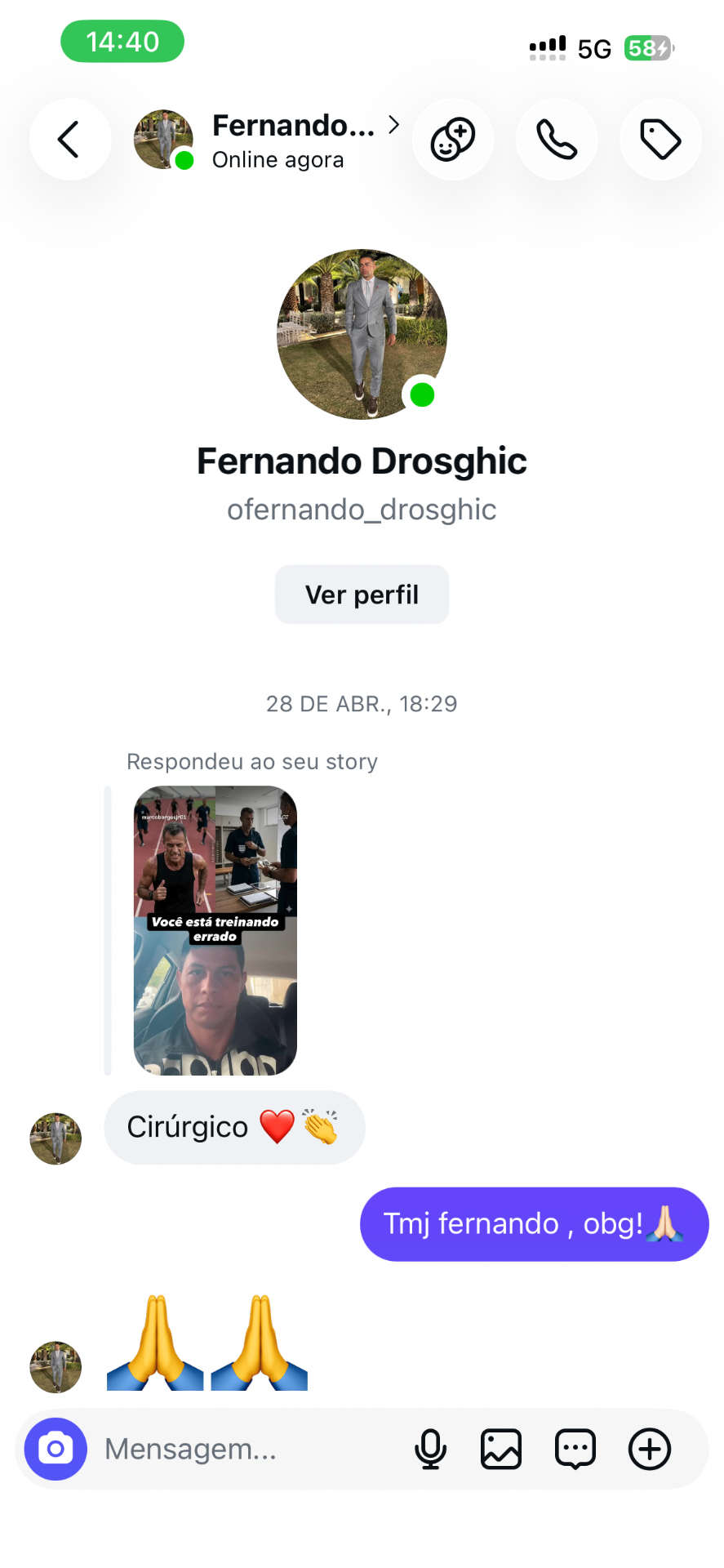 Depoimento real de quem aplicou o protocolo